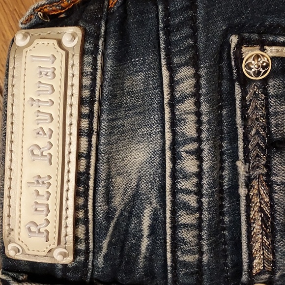 Rock Revival Betty Distressed Midrise Ankle Skinny Jeans - Picture 3 of 9